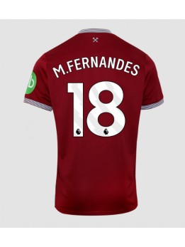Billige West Ham United Mateus Fernandes #18 Hjemmedrakt 2025-26 Kortermet